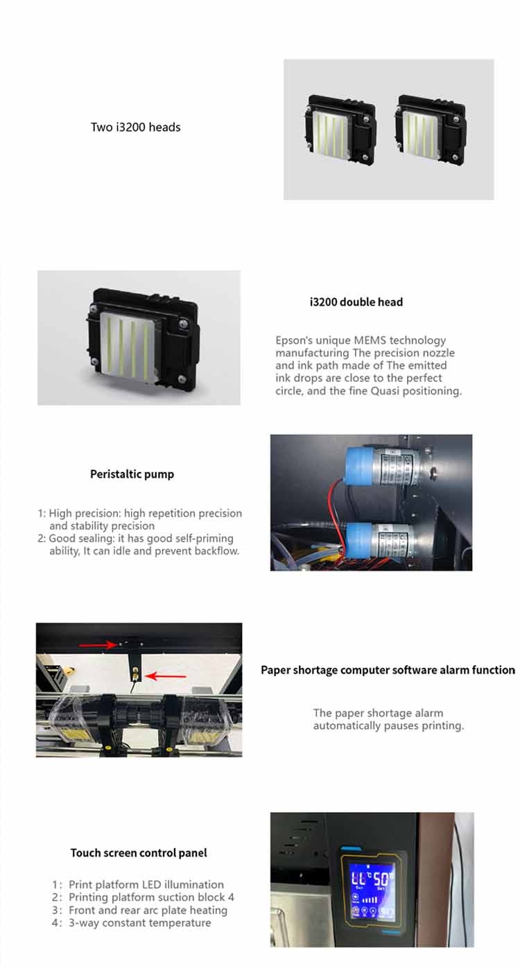 تفاصيل الطابعة dtf