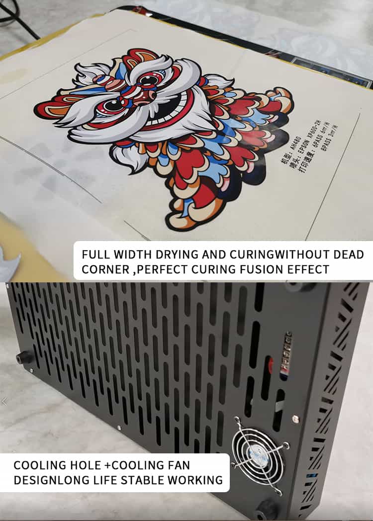 ميزة فرن A3 dtf