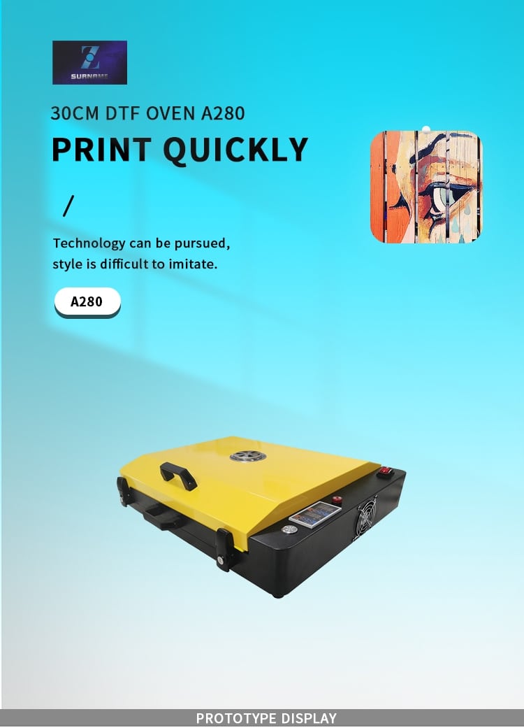 فرن تصليب A3 dtf