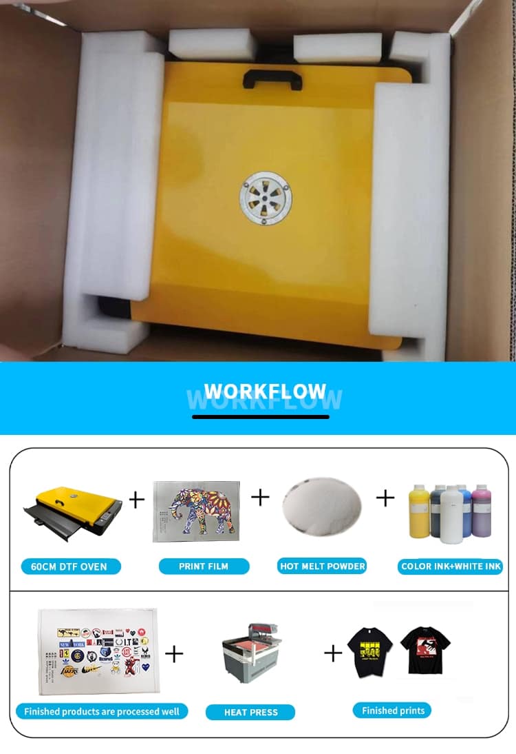 حزمة من فرن A3 dtf