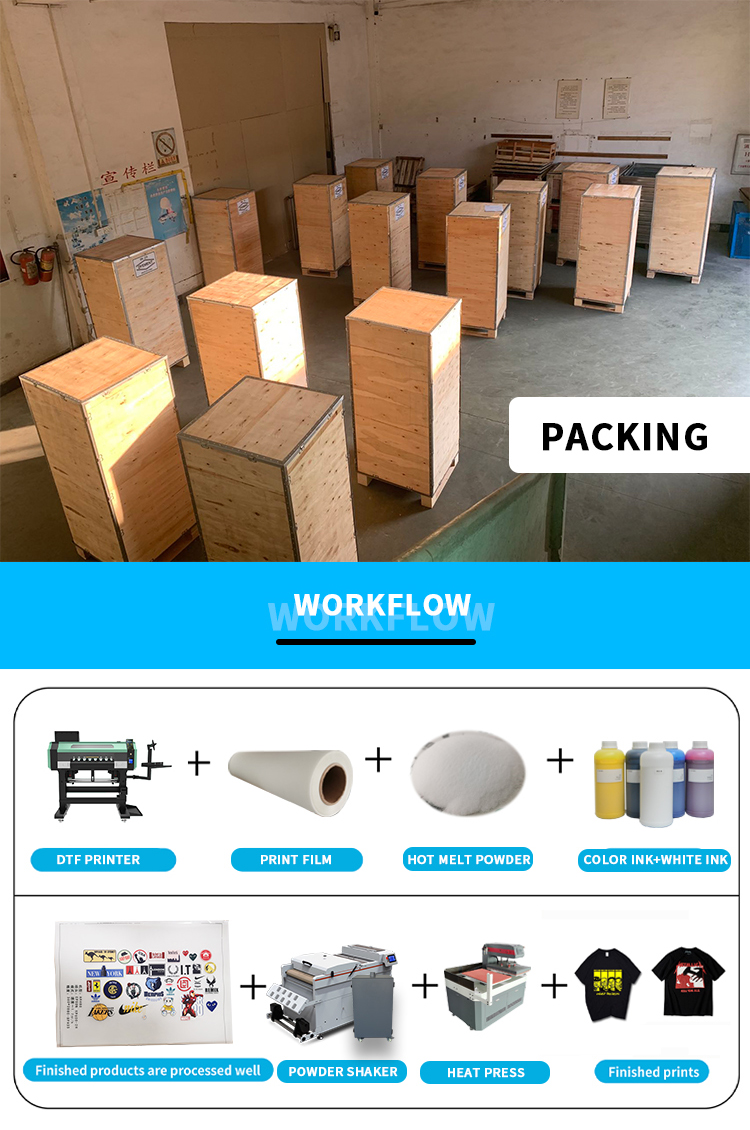 تعبئة منقي دخان dtf