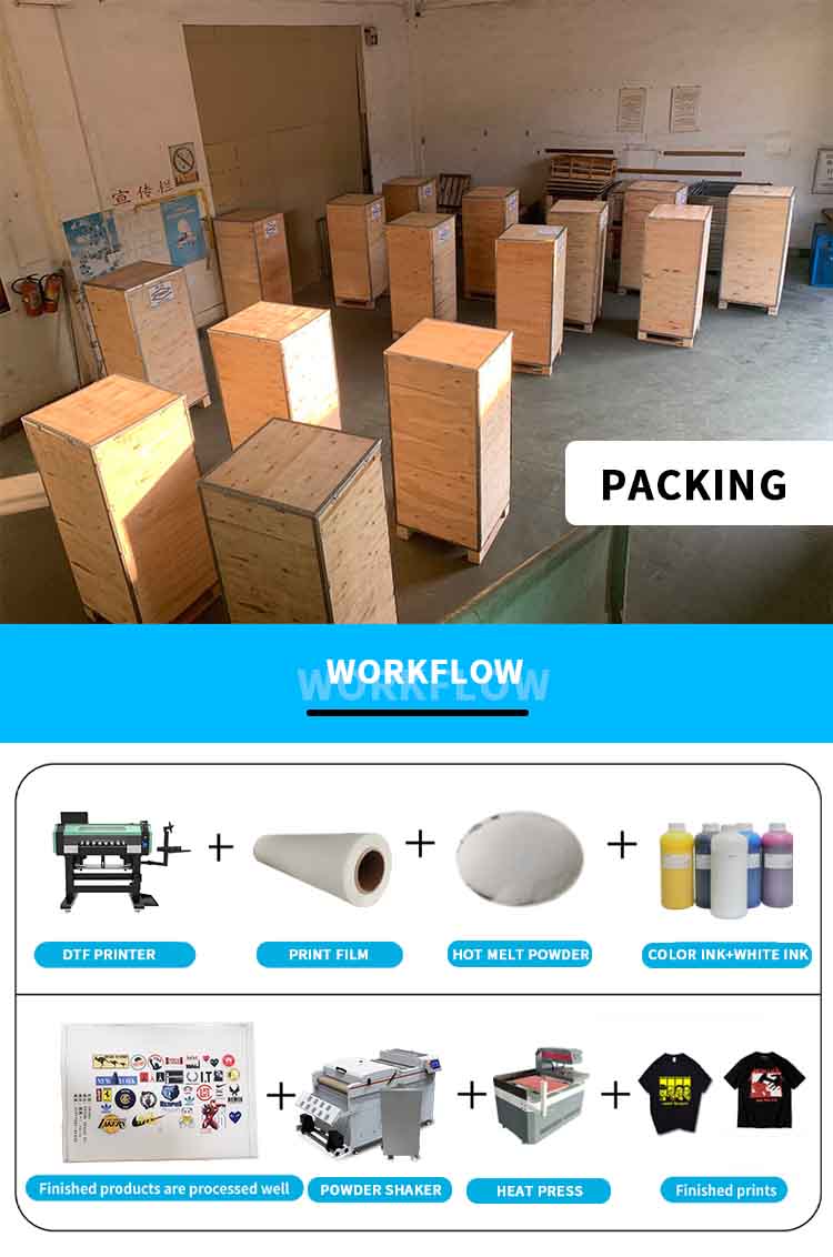 تعبئة منقي دخان dtf