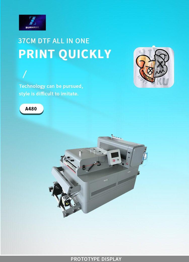 طابعة A3 dtf الكل في واحد