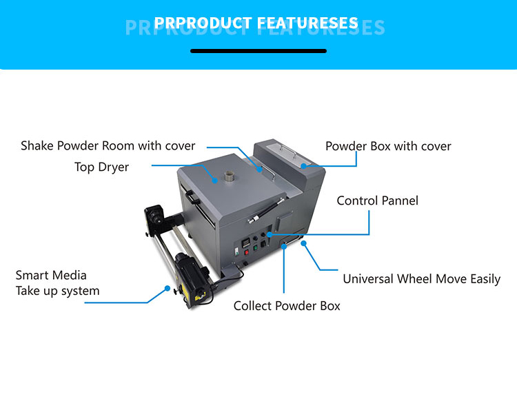 Deatail من شاكر A3 dtf