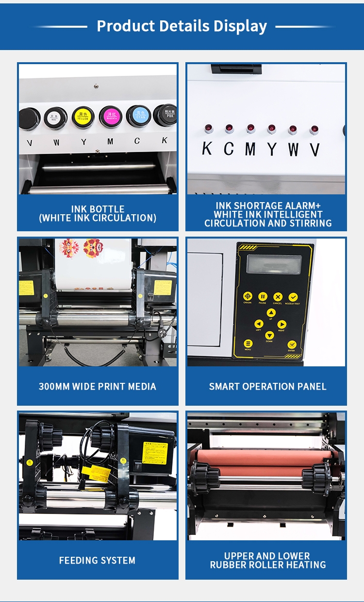 تفاصيل طابعة A3 UV dtf