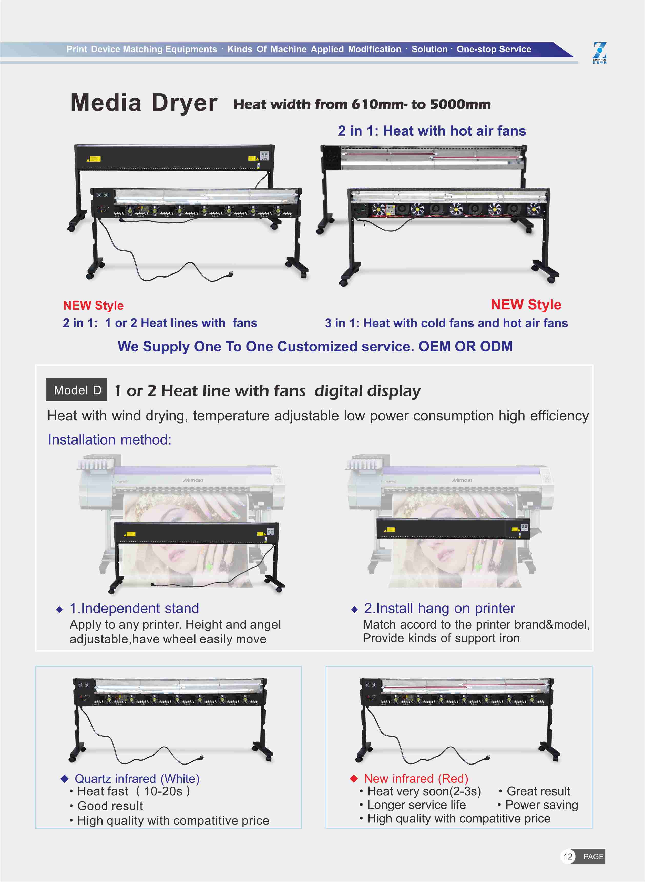 مجفف الطابعة